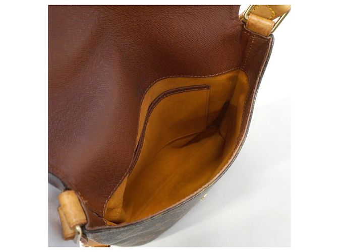 Borsa a Spalla Louis Vuitton Monogram Musette Salsa Marrone - vista 4