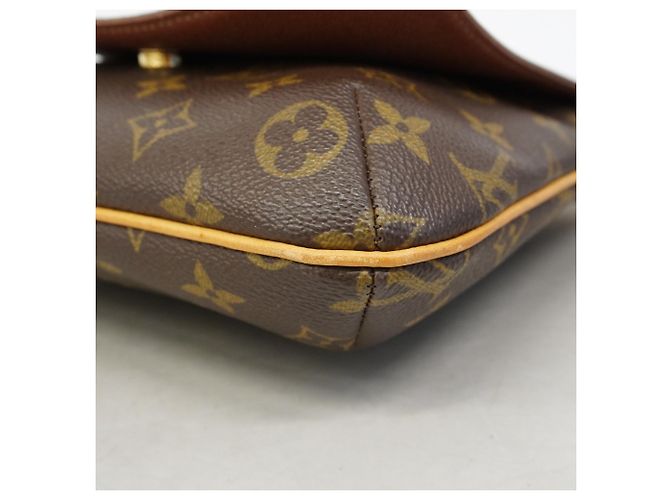 Borsa a Spalla Louis Vuitton Monogram Musette Salsa Marrone - vista 6