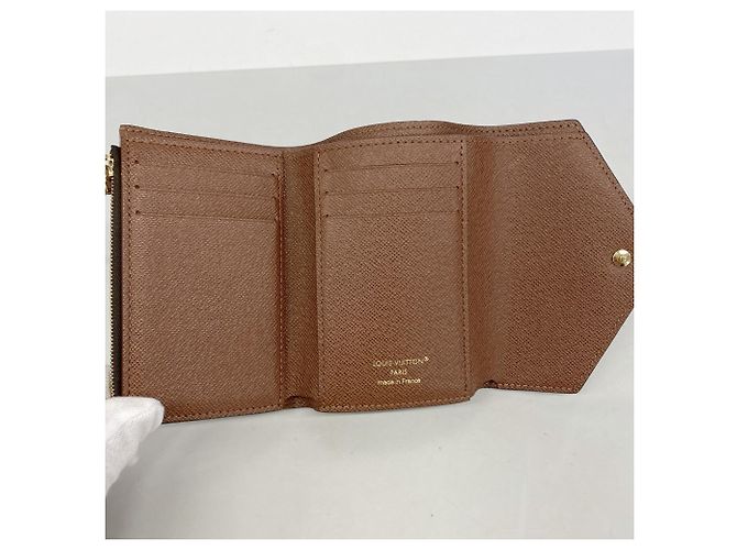 Cartera Tri-fold Louis Vuitton - Marrón Castaño - vista 3
