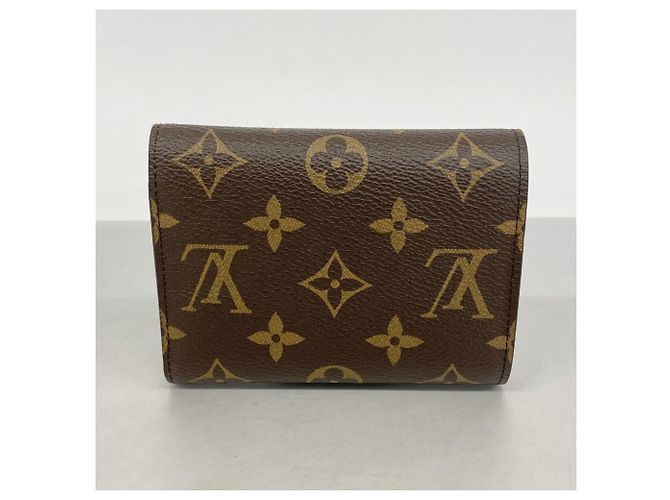 Cartera Tri-fold Louis Vuitton - Marrón Castaño - vista 8