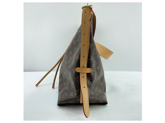 Borsa a tracolla Louis Vuitton Carryall NM MM Marrone - vista 4