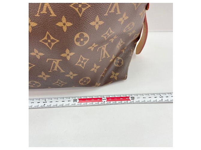 Borsa a tracolla Louis Vuitton Carryall NM MM Marrone - vista 7