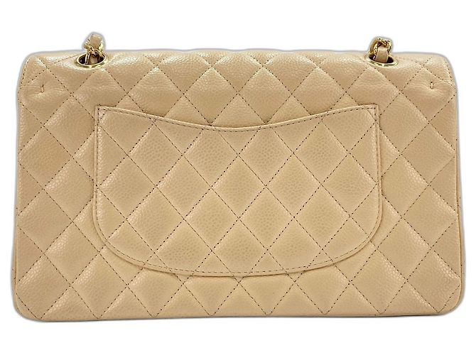 Borsa a tracolla Chanel Matelassé 25 Beige - vista 3