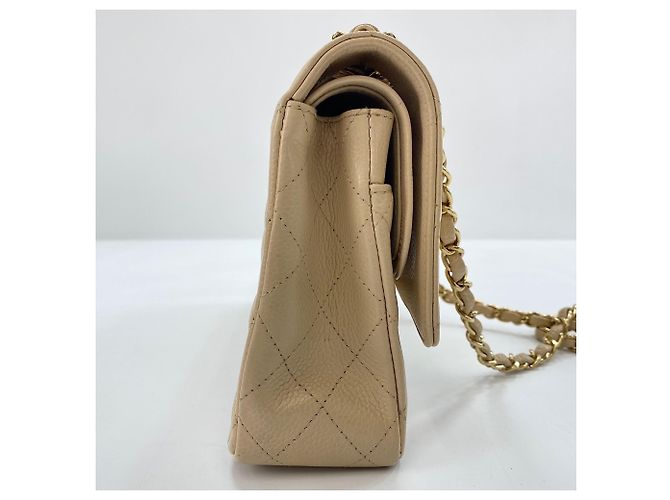 Borsa a tracolla Chanel Matelassé 25 Beige - vista 6