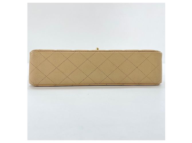 Borsa a tracolla Chanel Matelassé 25 Beige - vista 7