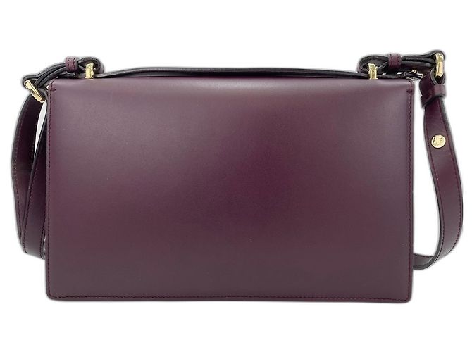 Borsa a tracolla Salvatore Ferragamo Gancini Bordò - vista 2