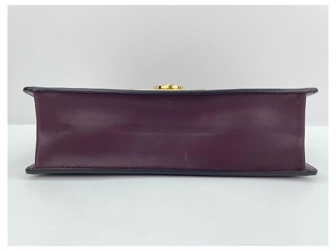 Borsa a tracolla Salvatore Ferragamo Gancini Bordò - vista 5