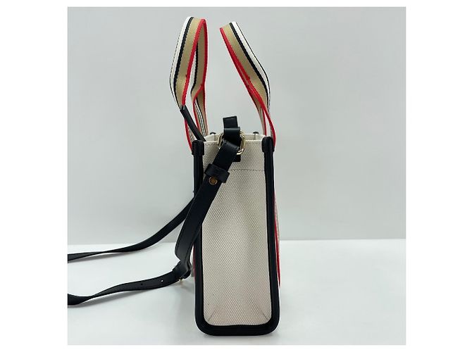 Burberry Canvas Mini 2-Way Tote Bag Mehrfarben - Ansicht 5