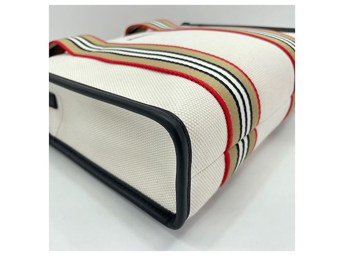 Burberry Canvas Mini 2-Way Tote Bag Mehrfarben - Ansicht 7