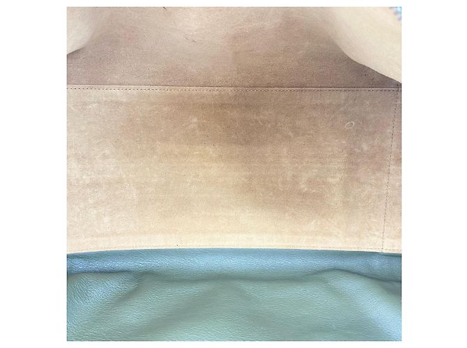 Loewe Amazona 44 Anagram Handbag in Green Leather - view 12