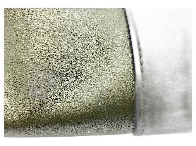 Loewe Amazona 44 Anagram Handbag in Green Leather - view 15