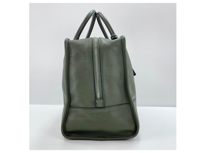 Loewe Amazona 44 Anagram Handbag in Green Leather - view 5