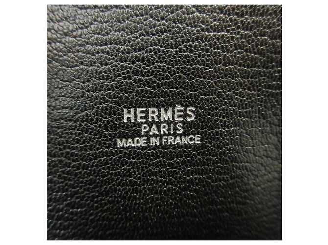 Hermès Hermes Bolide Web 30 Lederhandtasche Schwarz - Ansicht 10