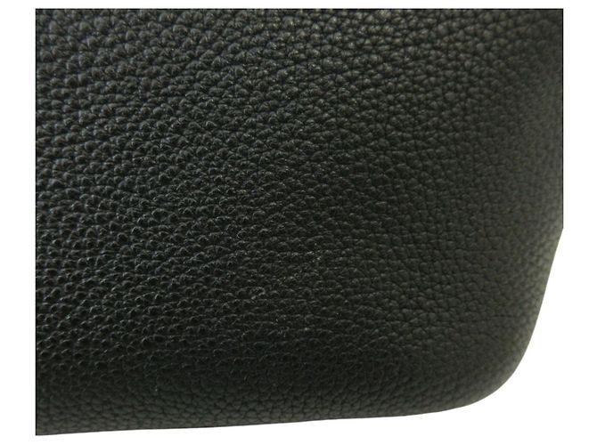 Hermès Hermes Bolide Web 30 Lederhandtasche Schwarz - Ansicht 14