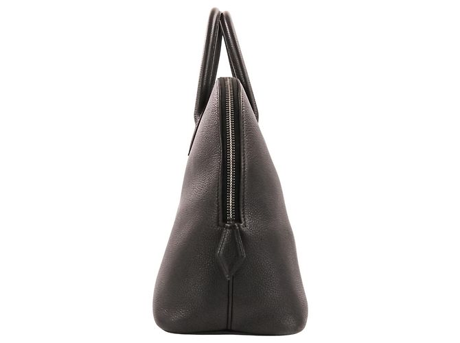 Hermès Hermes Bolide Web 30 Lederhandtasche Schwarz - Ansicht 4