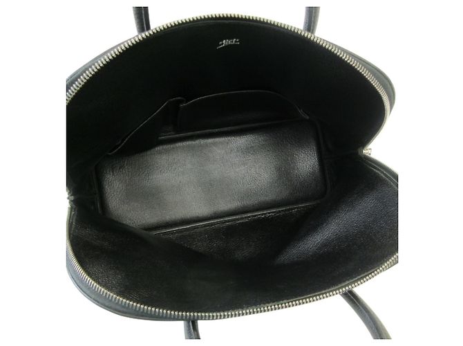 Hermès Hermes Bolide Web 30 Lederhandtasche Schwarz - Ansicht 9