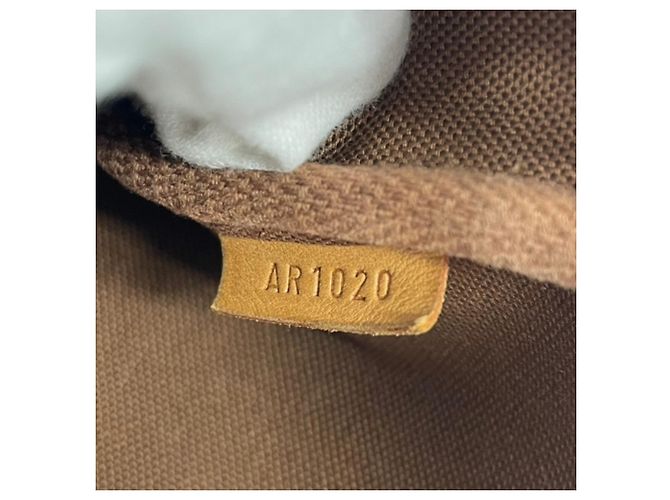 Borsa a tracolla Louis Vuitton Monogram Pochette Marrone Monogramma - vista 7
