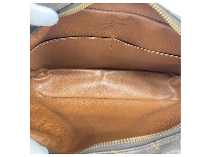Clutch Louis Vuitton Monogram Compiegne 28 Marrone - vista 4