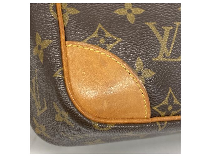 Clutch Louis Vuitton Monogram Compiegne 28 Marrone - vista 6