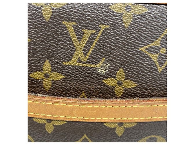 Clutch Louis Vuitton Monogram Compiegne 28 Marrone - vista 8