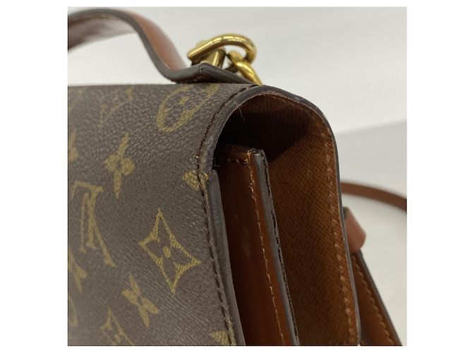 Bolsa Louis Vuitton Monogram Monceau 28 Marrom - vista 9
