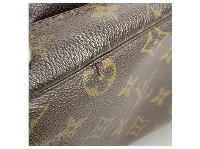 Pochette Louis Vuitton Monogram Toilette 28 Marrone - vista 7