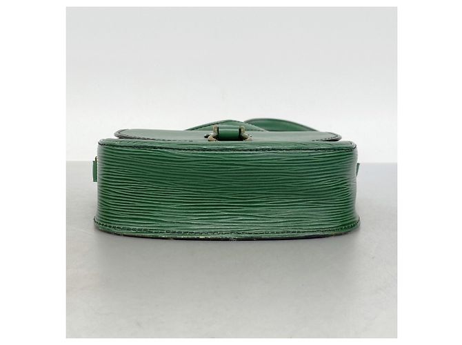 Borsa a tracolla Louis Vuitton Epi Saint Cloud in verde Borneo - vista 3