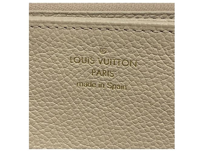 Louis Vuitton Monogram Empreinte Zippy Wallet Grau Roh - Ansicht 4