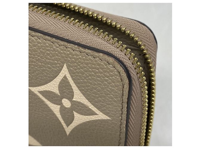 Louis Vuitton Monogram Empreinte Zippy Wallet Grau Roh - Ansicht 6