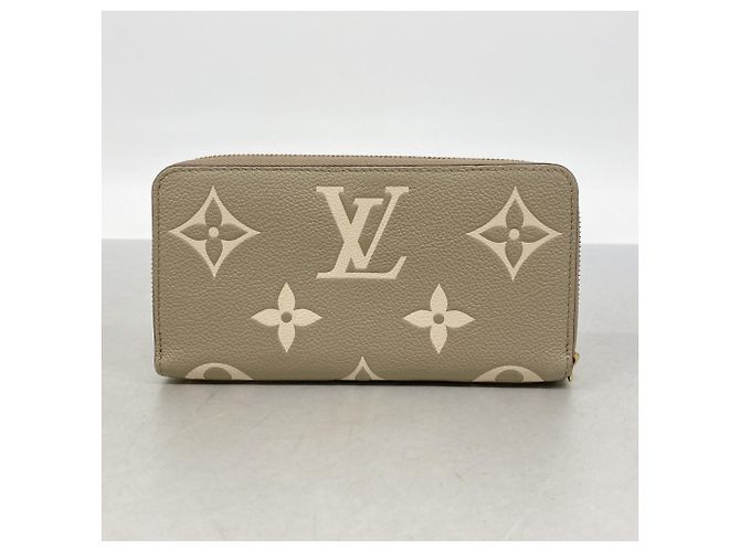 Louis Vuitton Monogram Empreinte Zippy Wallet Grau Roh - Ansicht 7