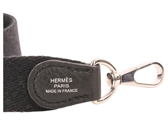 Hermès Borsa a tracolla Hermes Evelyne TPM Nero - vista 10