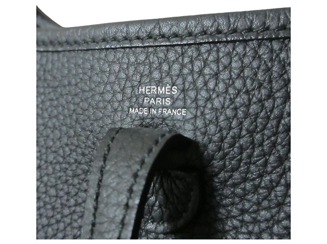 Hermès Borsa a tracolla Hermes Evelyne TPM Nero - vista 9
