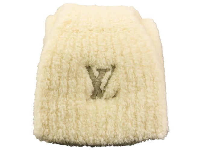 Louis Vuitton Mini Confi S Ivory Strickschal Roh - Ansicht 3