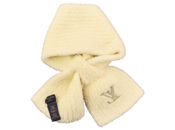 Louis Vuitton Mini Confi S Ivory Strickschal Roh - Ansicht 4