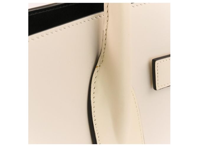 Yves Saint Laurent Sac de Jour Small 2-way Shoulder Tote Bag Crudo - vista 18