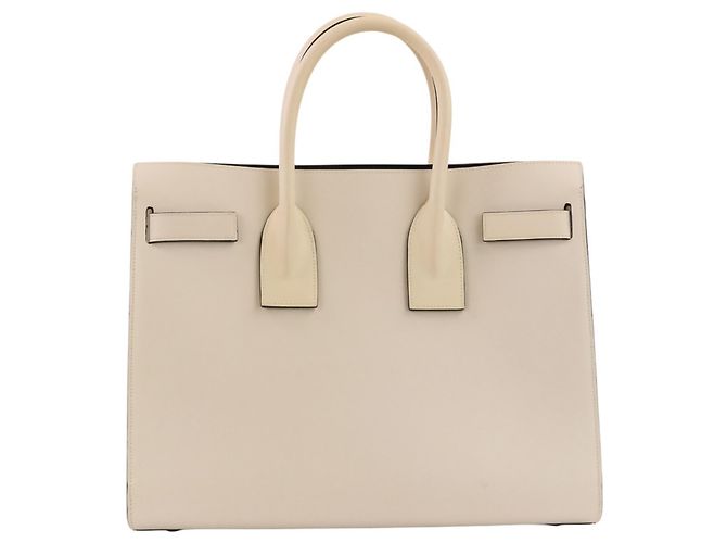 Yves Saint Laurent Sac de Jour Small 2-way Shoulder Tote Bag Crudo - vista 2