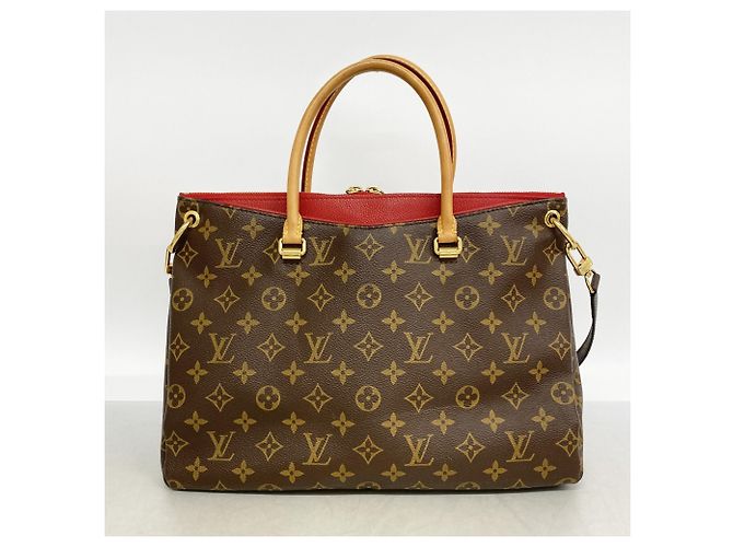Borsa Louis Vuitton Monogram Pallas in Cerise Fuschia - vista 11