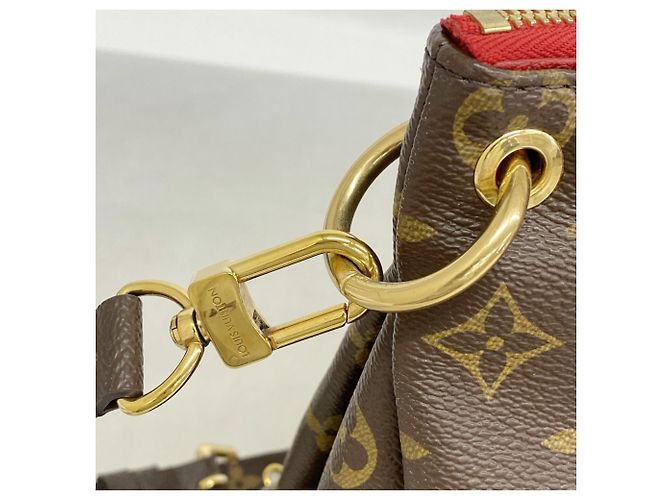 Borsa Louis Vuitton Monogram Pallas in Cerise Fuschia - vista 8