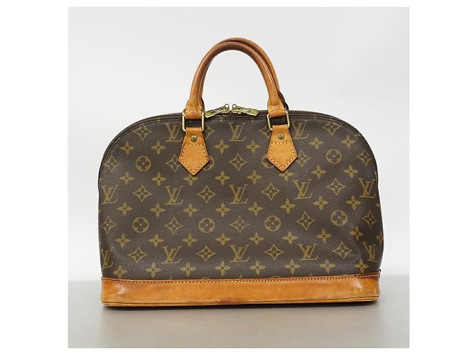 Borsa Louis Vuitton Alma Monogram M51130 Marrone - vista 11