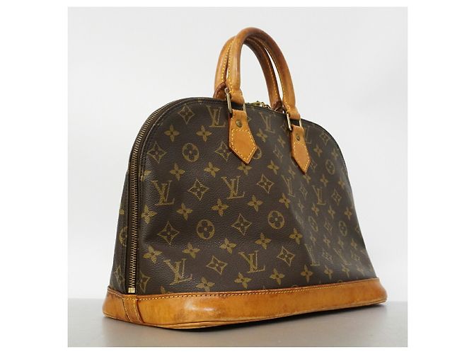 Borsa Louis Vuitton Alma Monogram M51130 Marrone - vista 2
