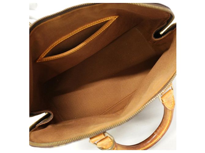 Borsa Louis Vuitton Alma Monogram M51130 Marrone - vista 4