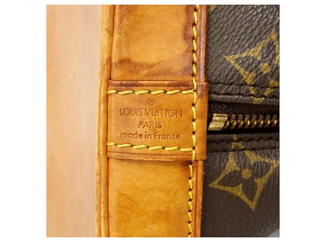 Borsa Louis Vuitton Alma Monogram M51130 Marrone - vista 5