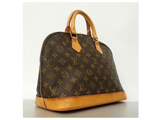 Borsa Louis Vuitton Alma Monogram Marrone - vista 2