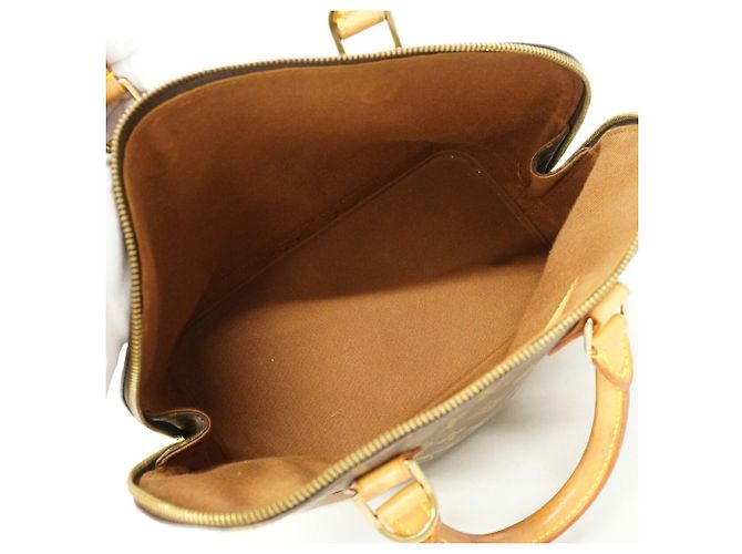 Borsa Louis Vuitton Alma Monogram Marrone - vista 4