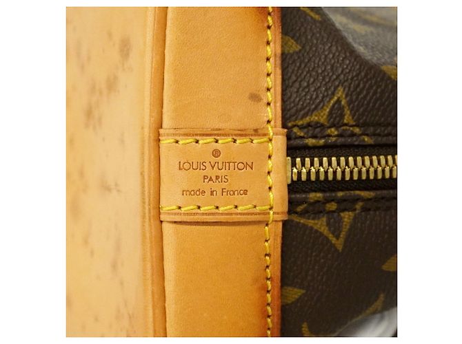 Borsa Louis Vuitton Alma Monogram Marrone - vista 5