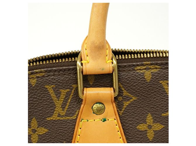 Borsa Louis Vuitton Alma Monogram Marrone - vista 7