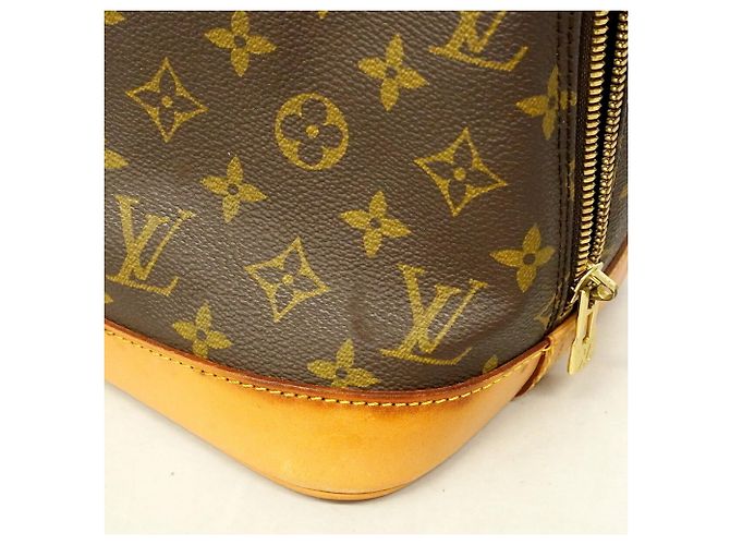 Borsa Louis Vuitton Alma Monogram Marrone - vista 9