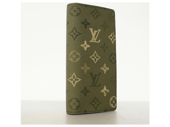 Louis Vuitton Monogram Surplus Portefeuille Brazza Long Wallet Cachi - vista 2