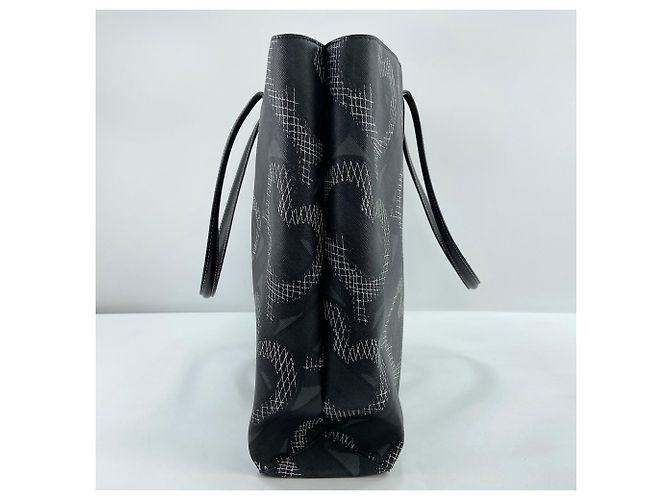 Burberry Monogram Canvas Tote Bag Schwarz - Ansicht 6