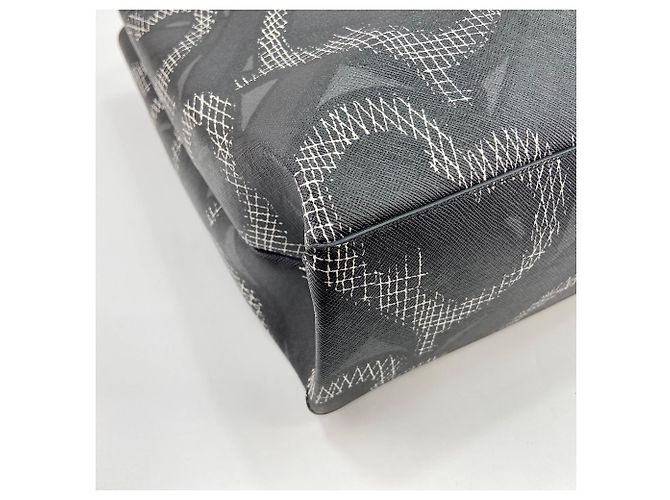 Burberry Monogram Canvas Tote Bag Schwarz - Ansicht 8